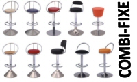-1-Tabourets de bar Gamme COMBI Fixe
