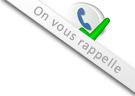Faites vous rappeler !